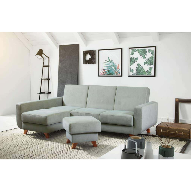 Aramis Corner Sofa Bed 150cm 228cm Left by Arthauss